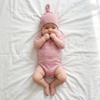 Personalized Bodysuit Font Duo in Dusty Rose