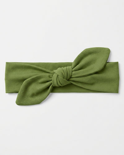 Personalized Knotted Headband in Forest