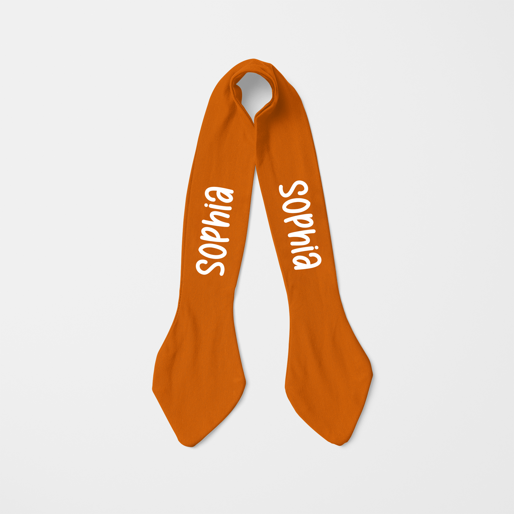 Personalized Knotted Headband in Spice