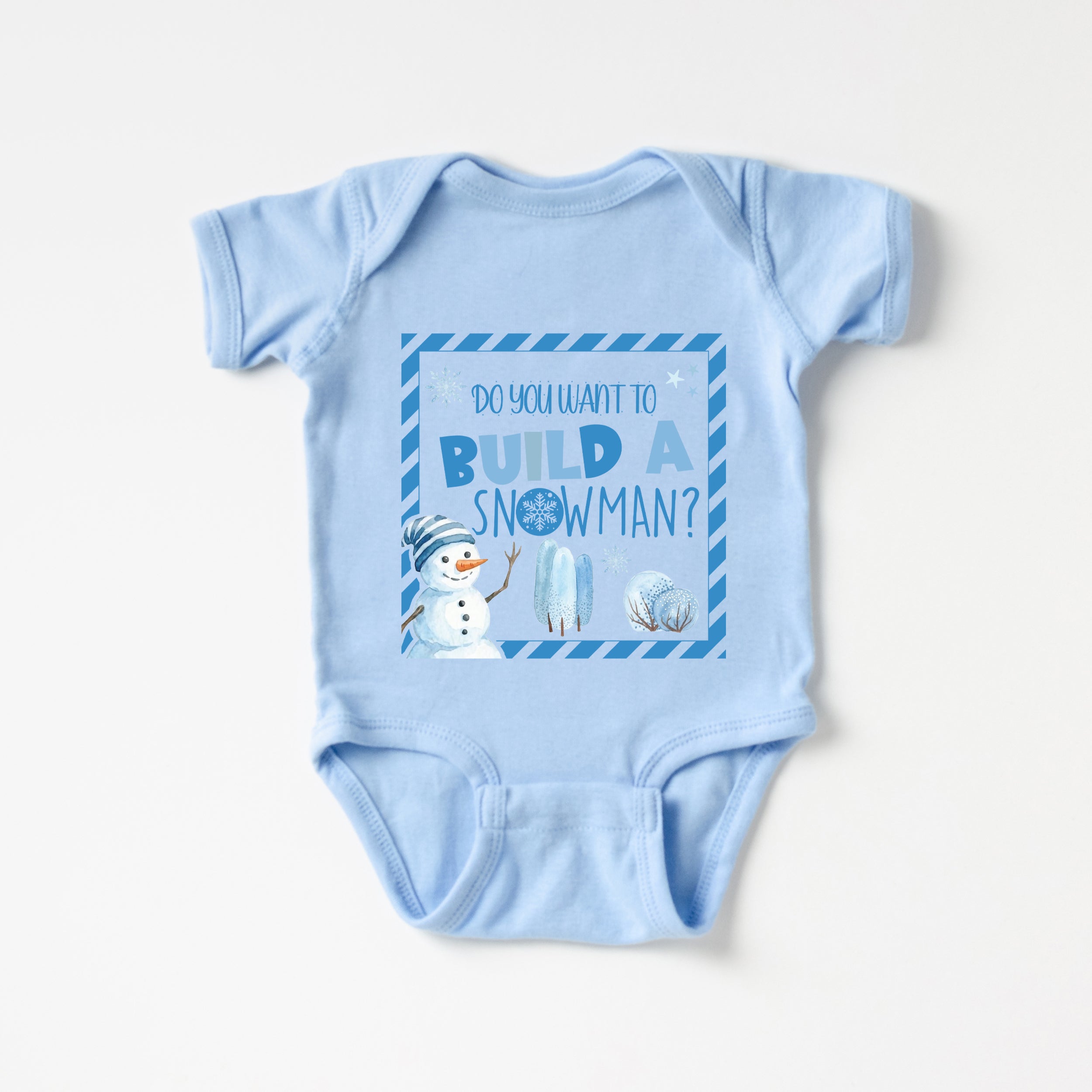 Graphic Bodysuit in Snowman