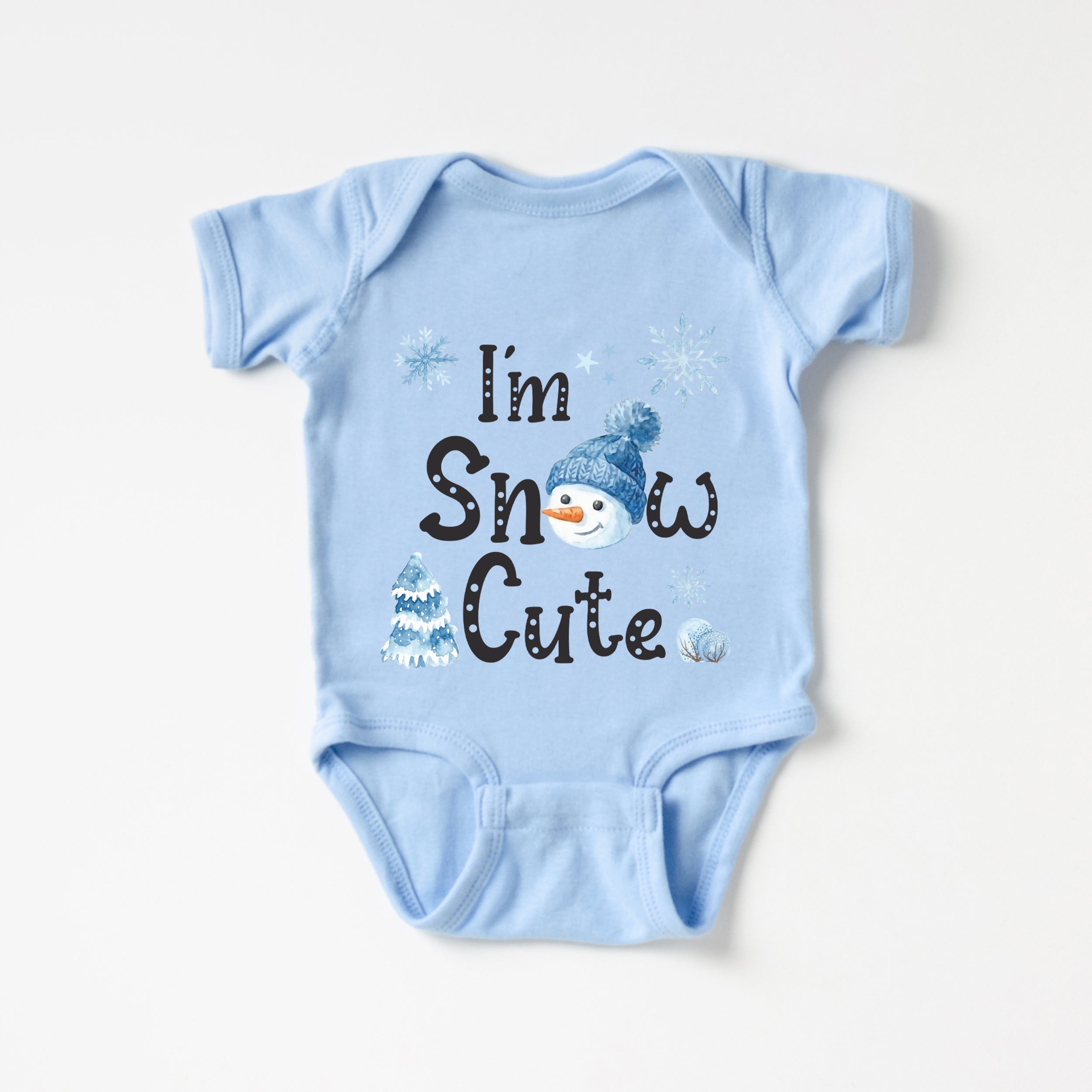 Graphic Bodysuit in Snowman