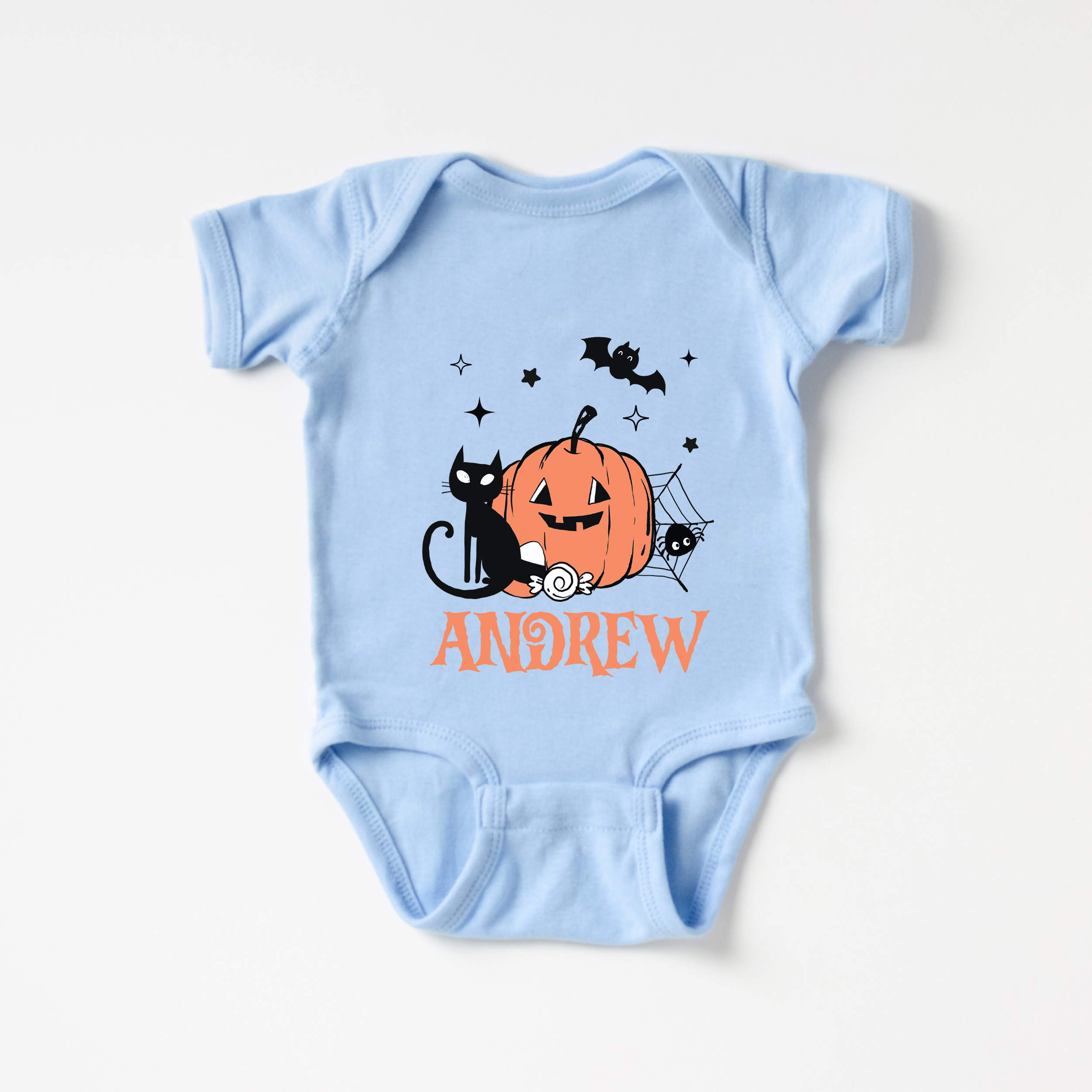 Personalized Graphic Bodysuit in Bony Boo