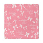 Personalized Mini Lovey in Pink Coquette Bow