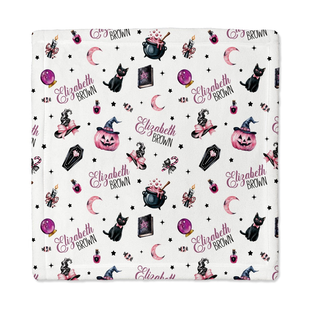 Mystic Lunar Personalized Lovey Blanket