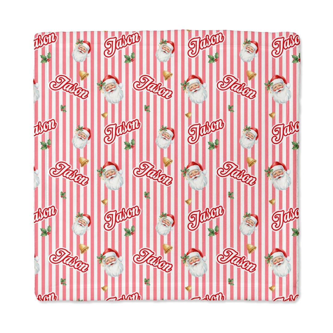 Santa Baby Personalized Lovey Blanket