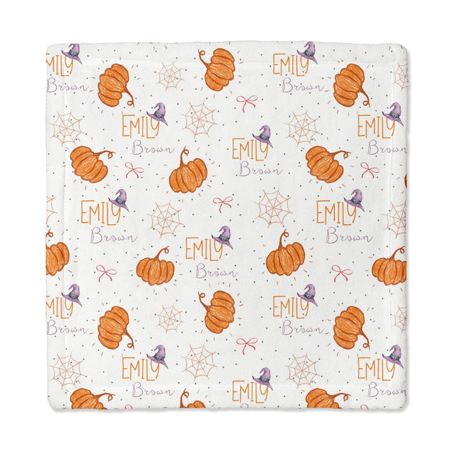 Personalized Mini Lovey in Little Pumpkin