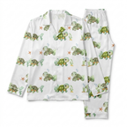 Long-Sleeved Men's Pajama Set in Sea Turtle
