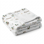 Personalized Blanket in Mallard