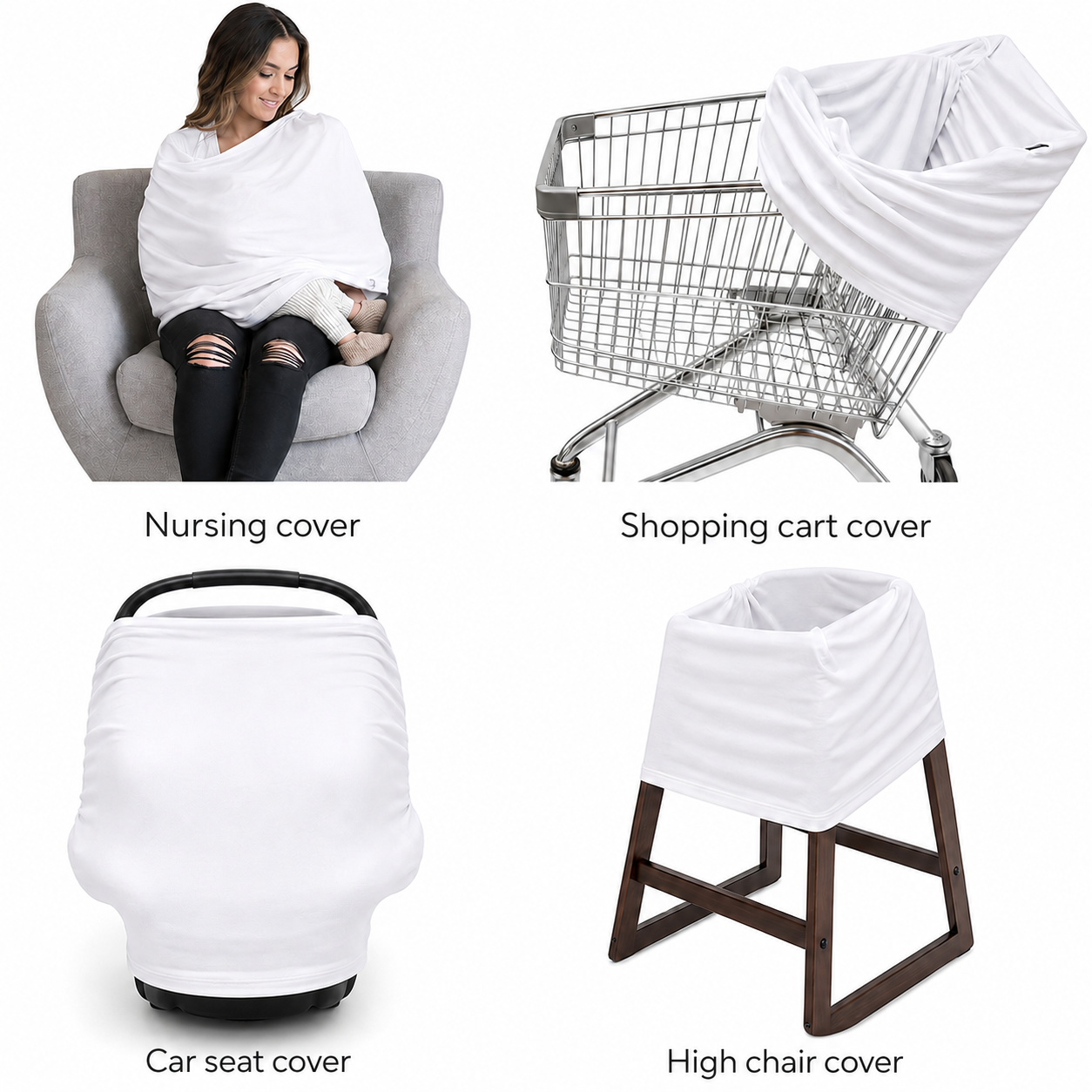 5-in-1 Nursing Cover in Little Chick