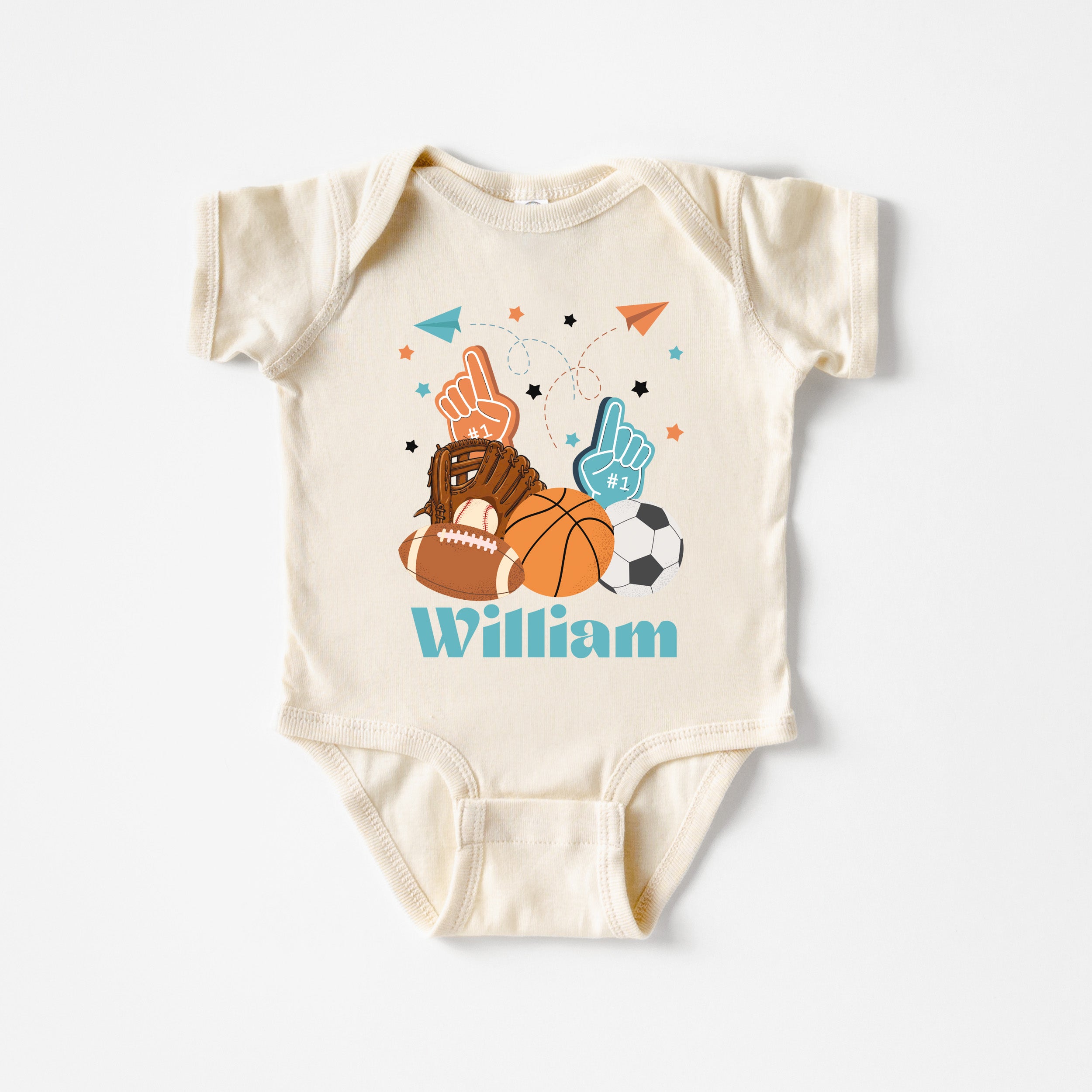 Half Time Personalized Graphic Bodysuit