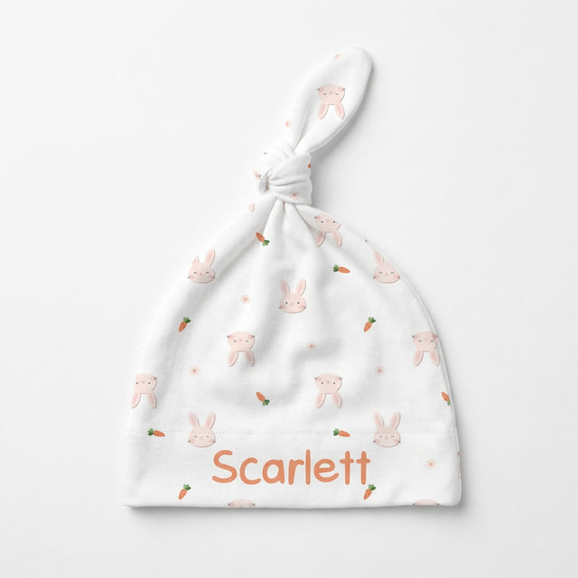 Personalized Knotted Hat in Tiny