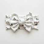 Personalized Bow Headband in Mallard