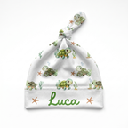 Personalized Knotted Hat in Sea Turtle