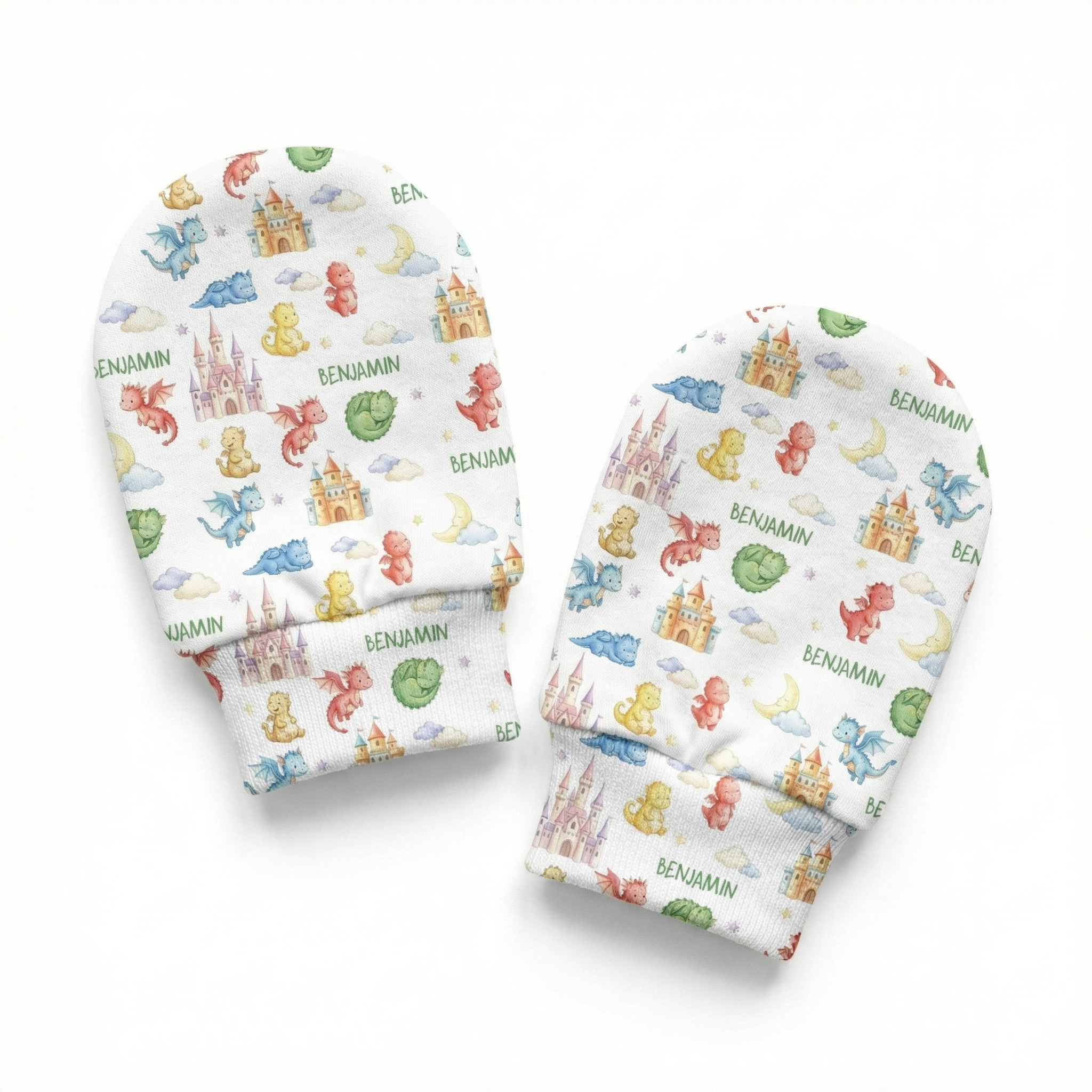 Personalized Mittens in Dragon Kingdom