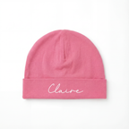 Personalized Beanie in Peony