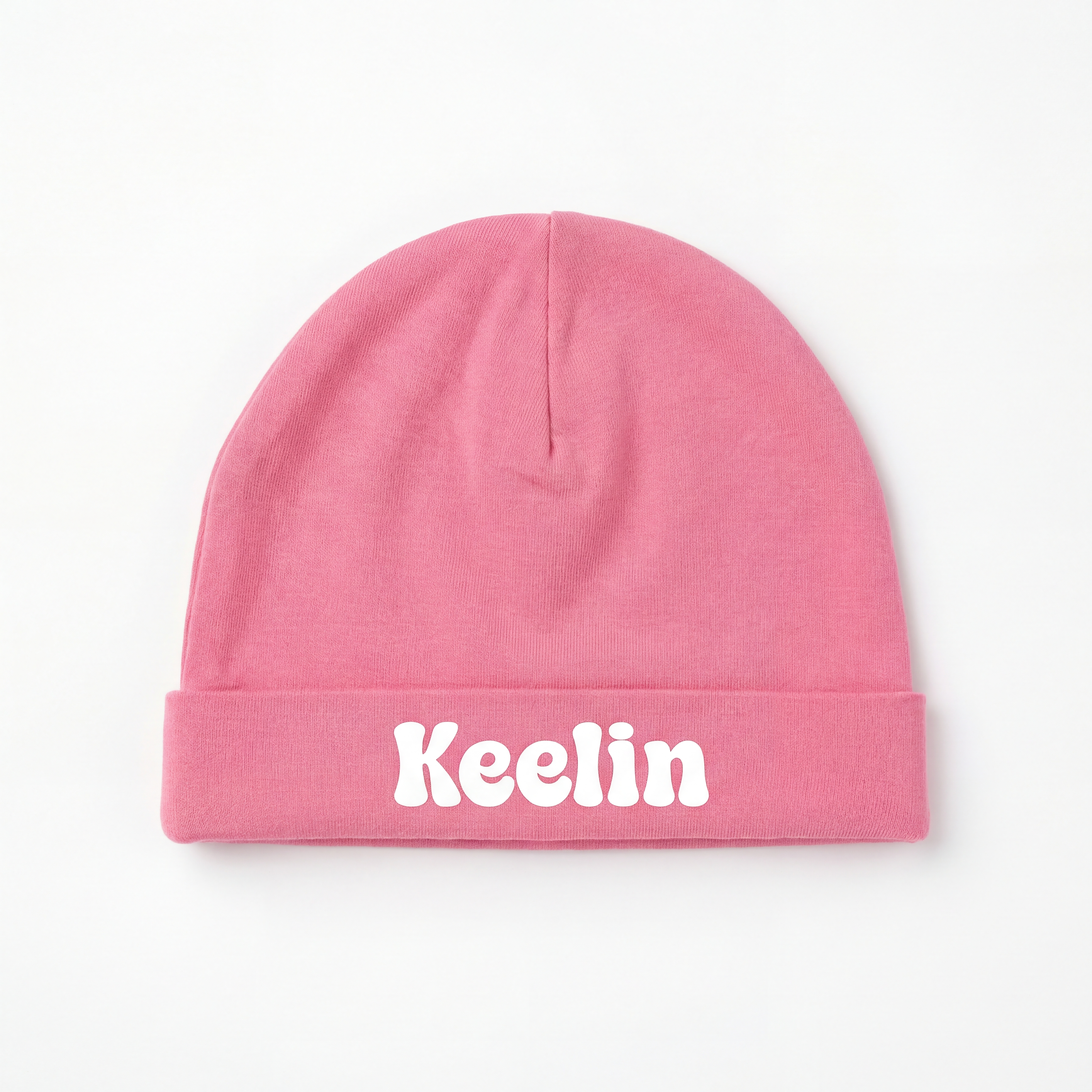 Personalized Beanie in Peony