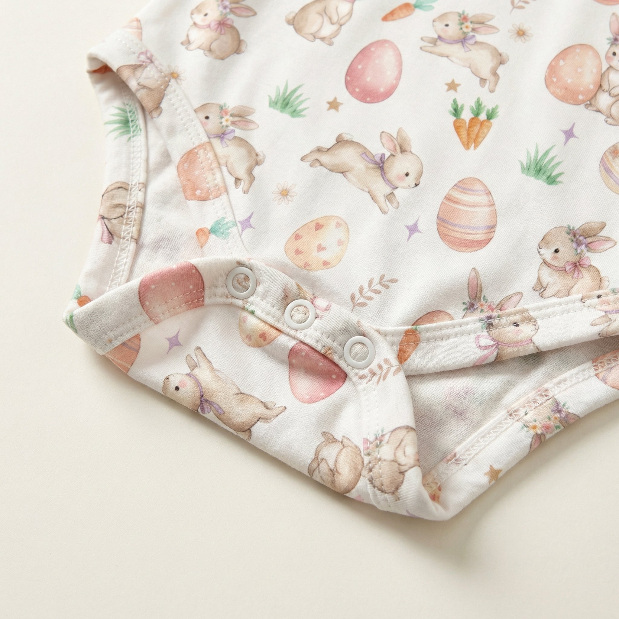 Bodysuit in Pink Easter Eggs