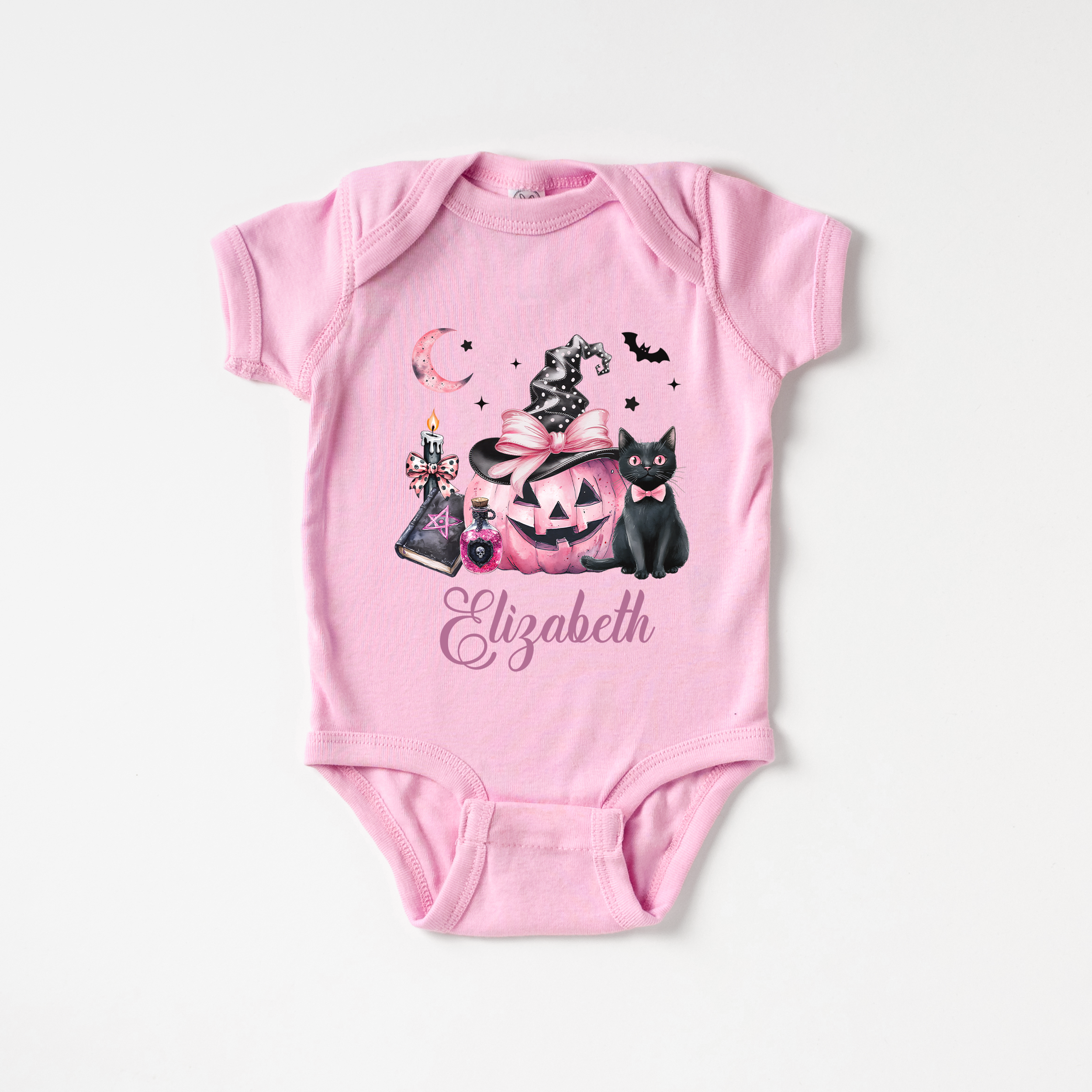 Personalized Graphic Bodysuit in Mystic Lunar