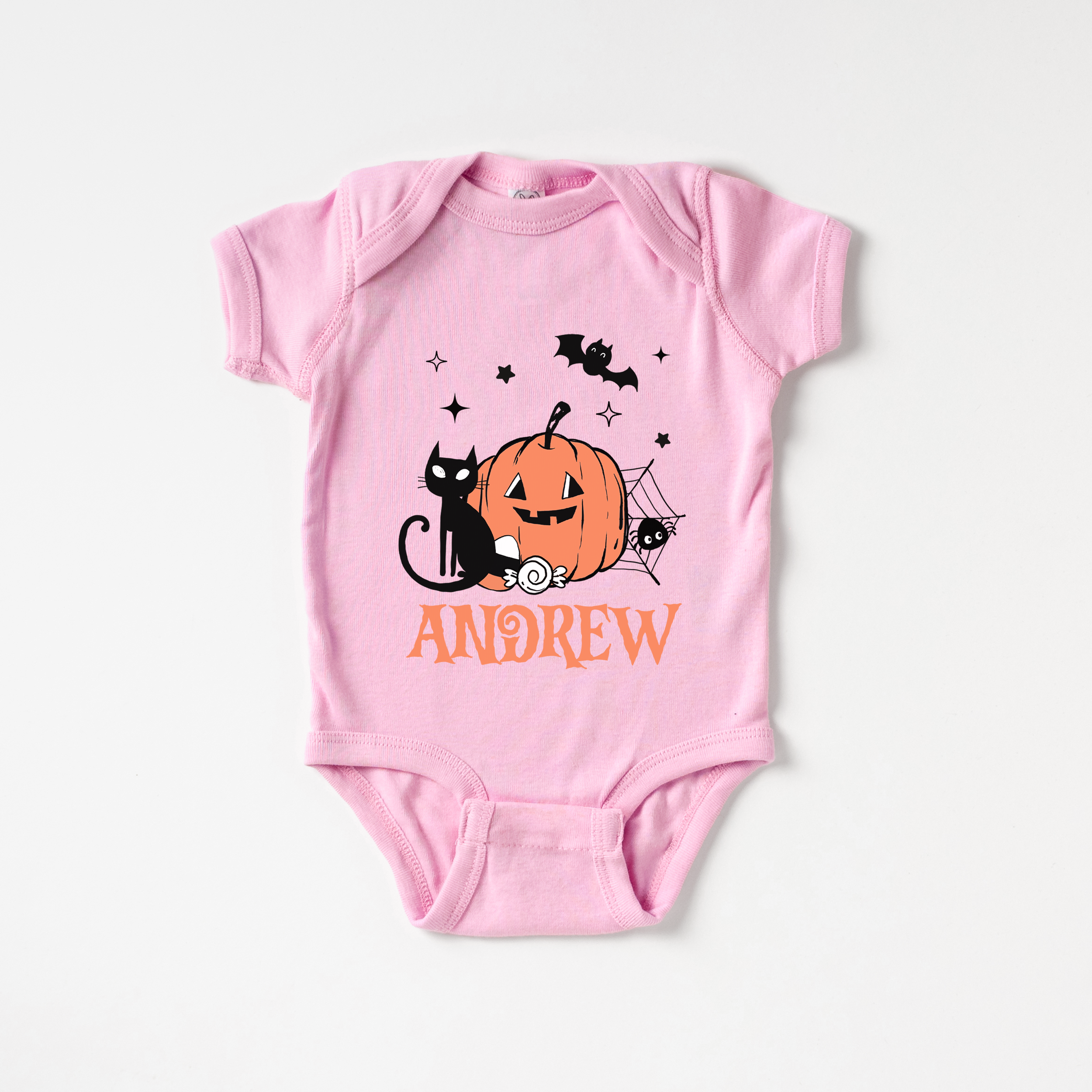 Personalized Graphic Bodysuit in Bony Boo