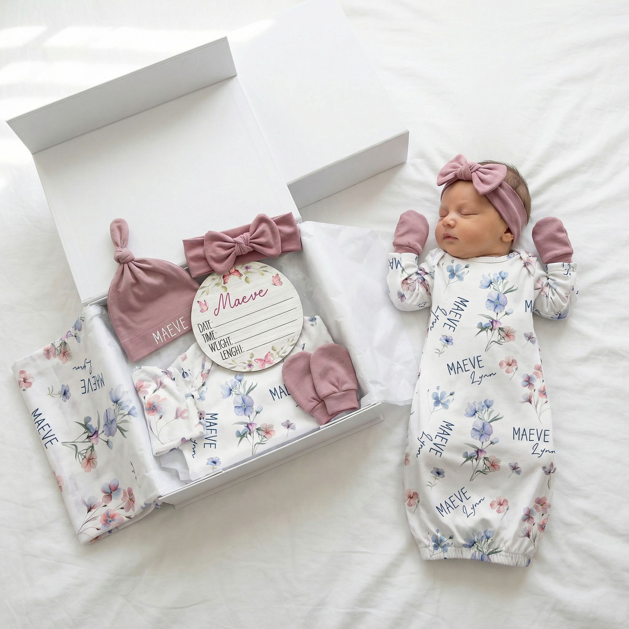 The Ultimate Baby Gift Set in Wildflowers