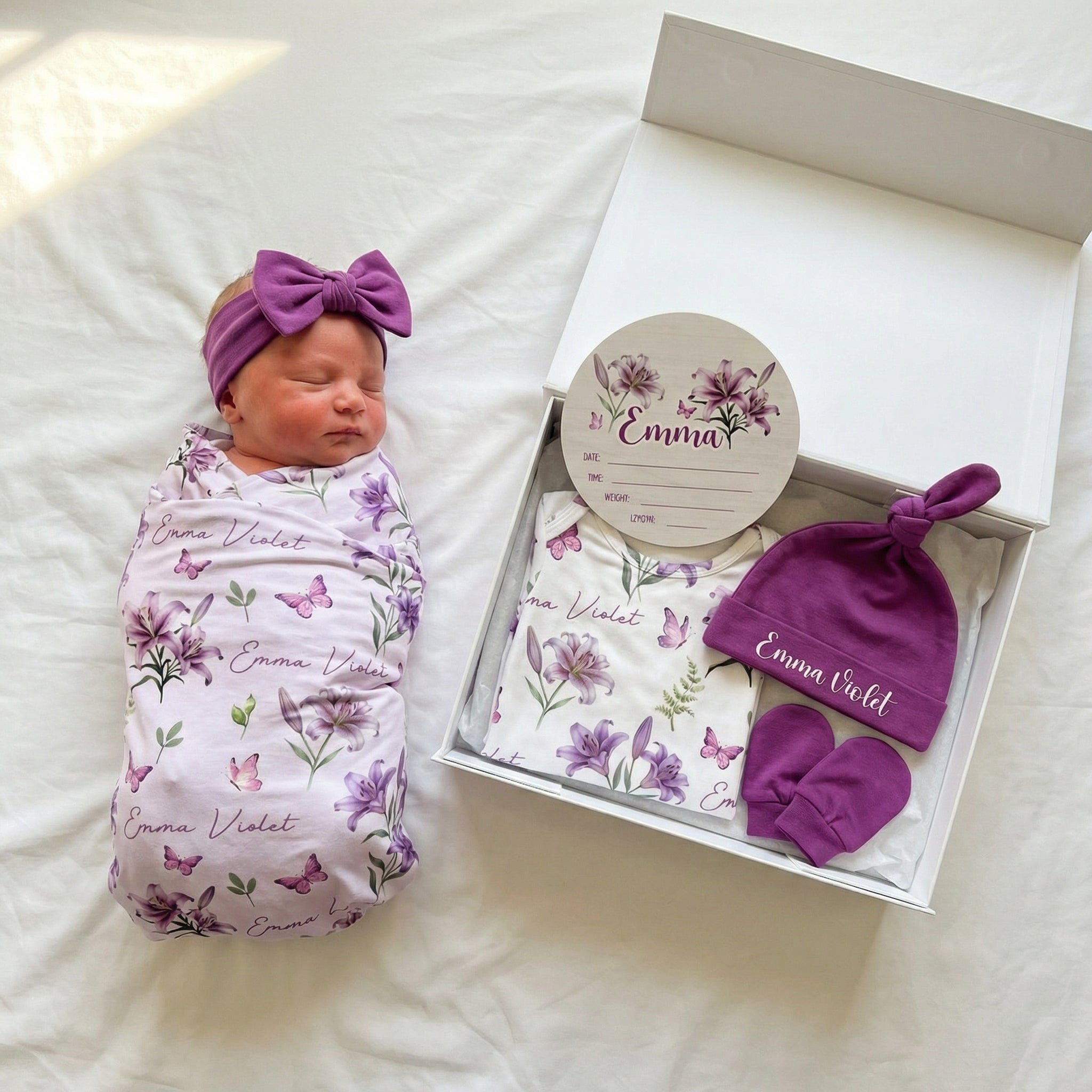 The Ultimate Gift Set in Purple Lilys