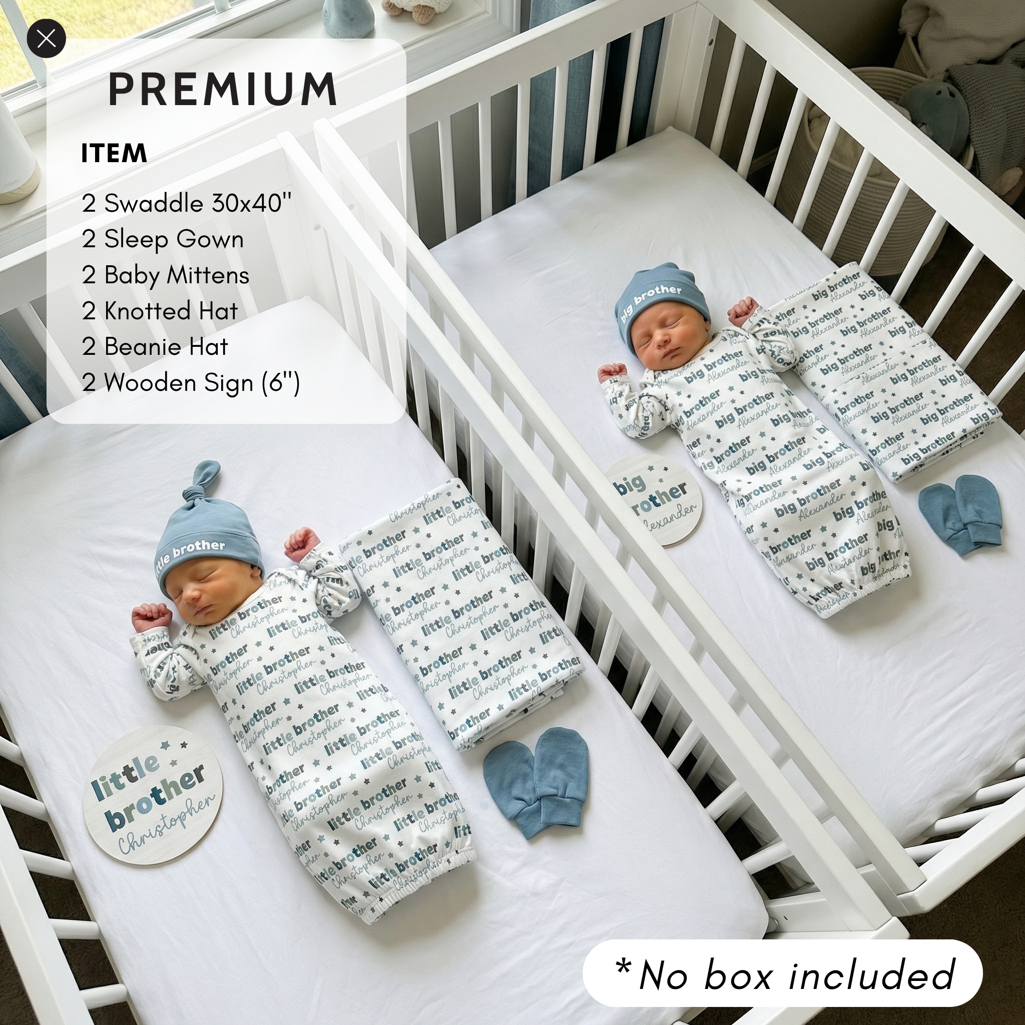 The Ultimate Twin Gift Set in Brothers