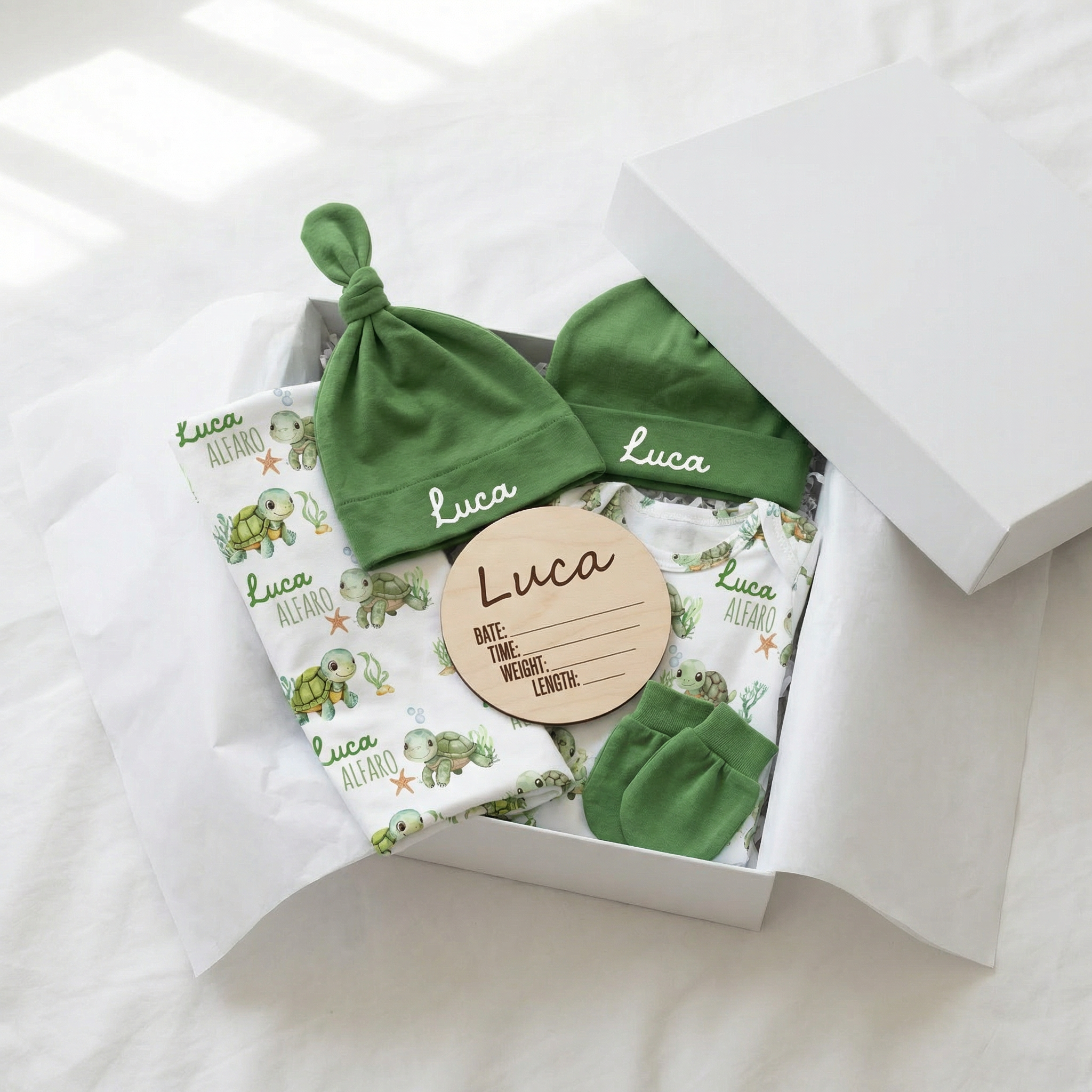 The Ultimate Baby Gift Set in Sea Turtle