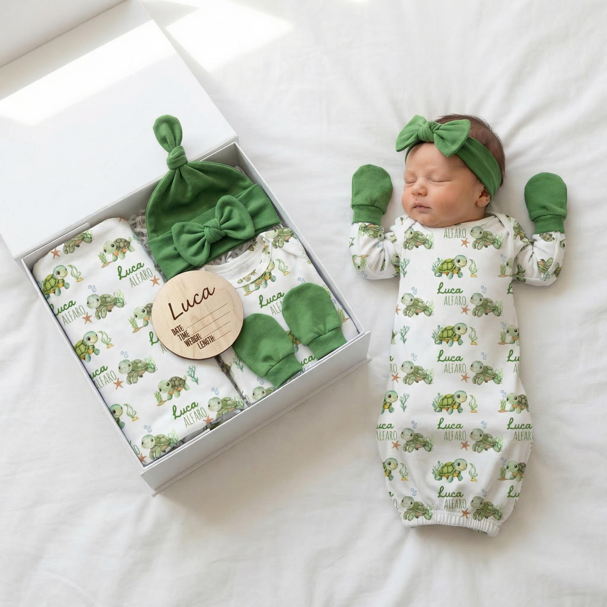 The Ultimate Baby Gift Set in Sea Turtle