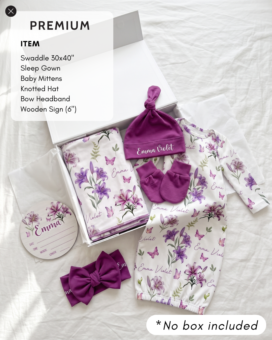 The Ultimate Gift Set in Purple Lilys