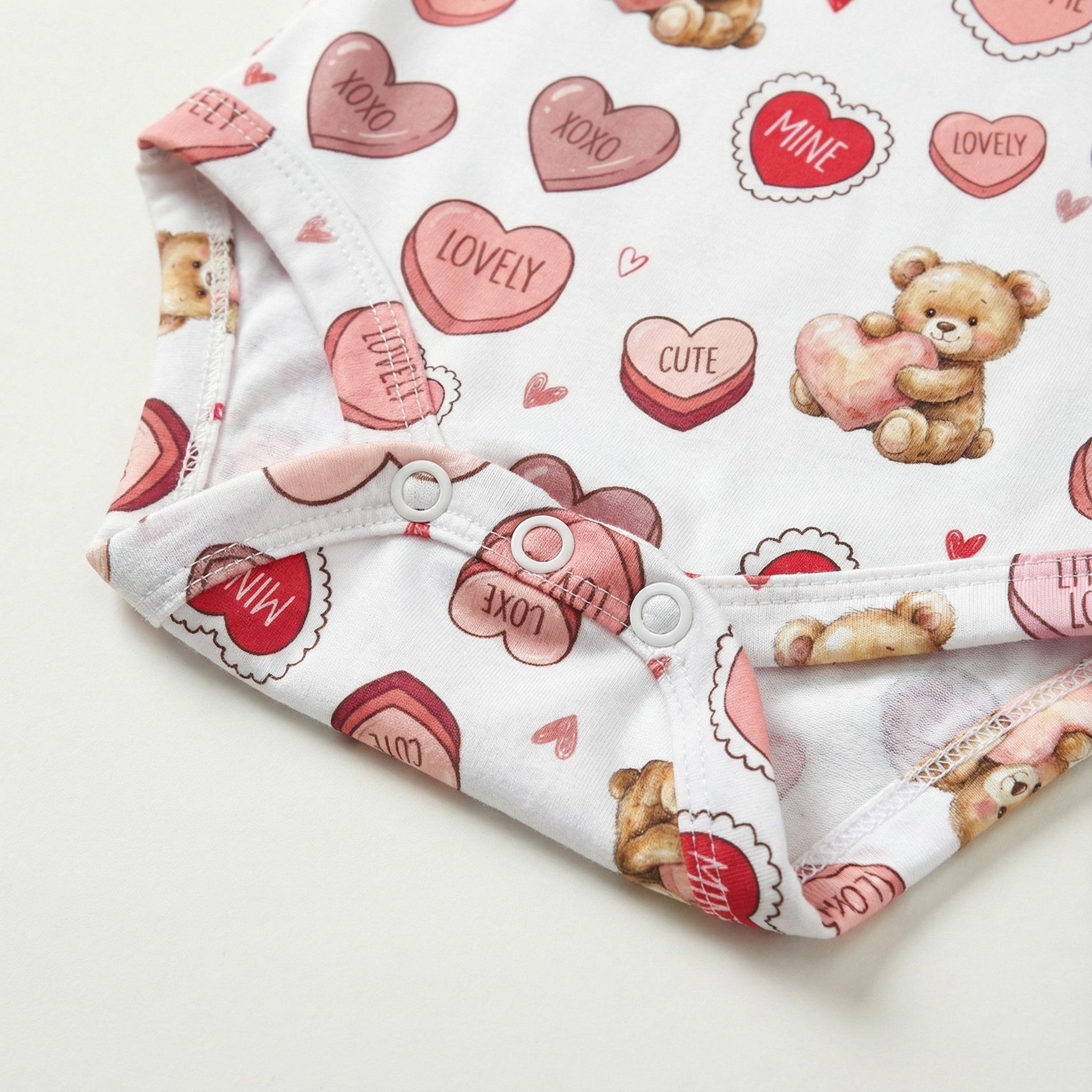 Bodysuit in Red Sweet Heart