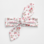 Personalized Knotted Headband in Carnation