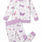 Personalized Baby Pajama Set in Butterfly Whispers
