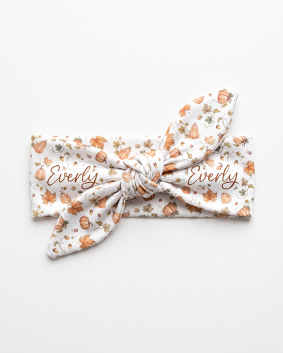 Personalized Knotted Headband in Enchanted Vine