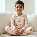 Personalized Two Piece Pajama Set in Golden Jack