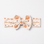 Personalized Bow Headband in Golden Jack
