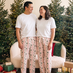Adult Lounge Pants in Sweetly Trimmed