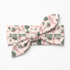 Personalized Knotted Headband in Sweetly Trimmed