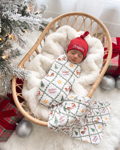 Personalized Swaddle in North Trail