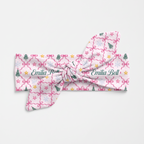 Personalized Knotted Headband in North Star