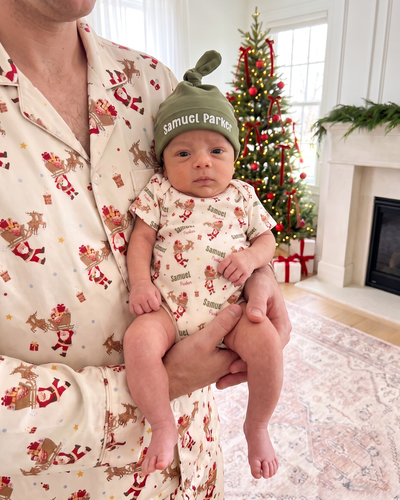 Personalized Bodysuit in Santa's Joyride