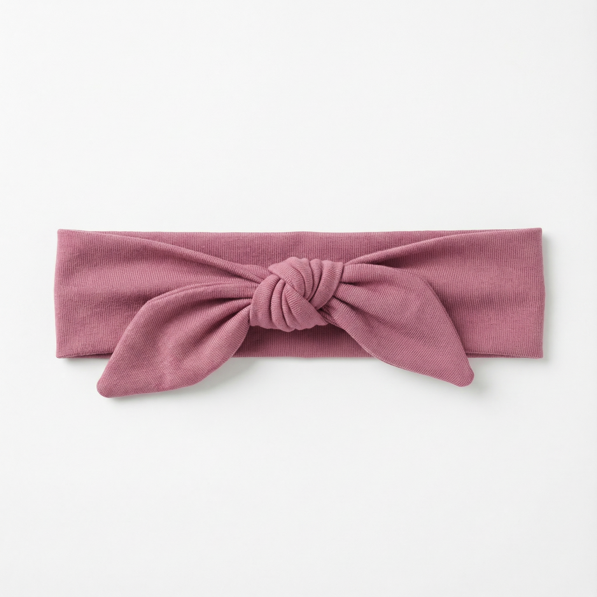 Personalized Knotted Headband in Rosewood