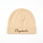 Personalized Beanie in Vanilla