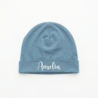 Personalized Beanie in Misty Blue