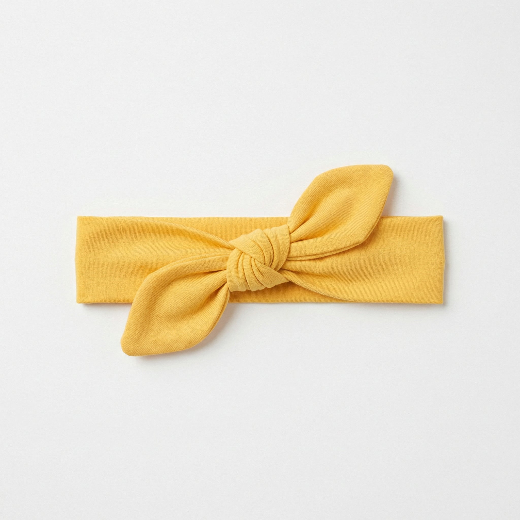 Personalized Knotted Headband in Lemon