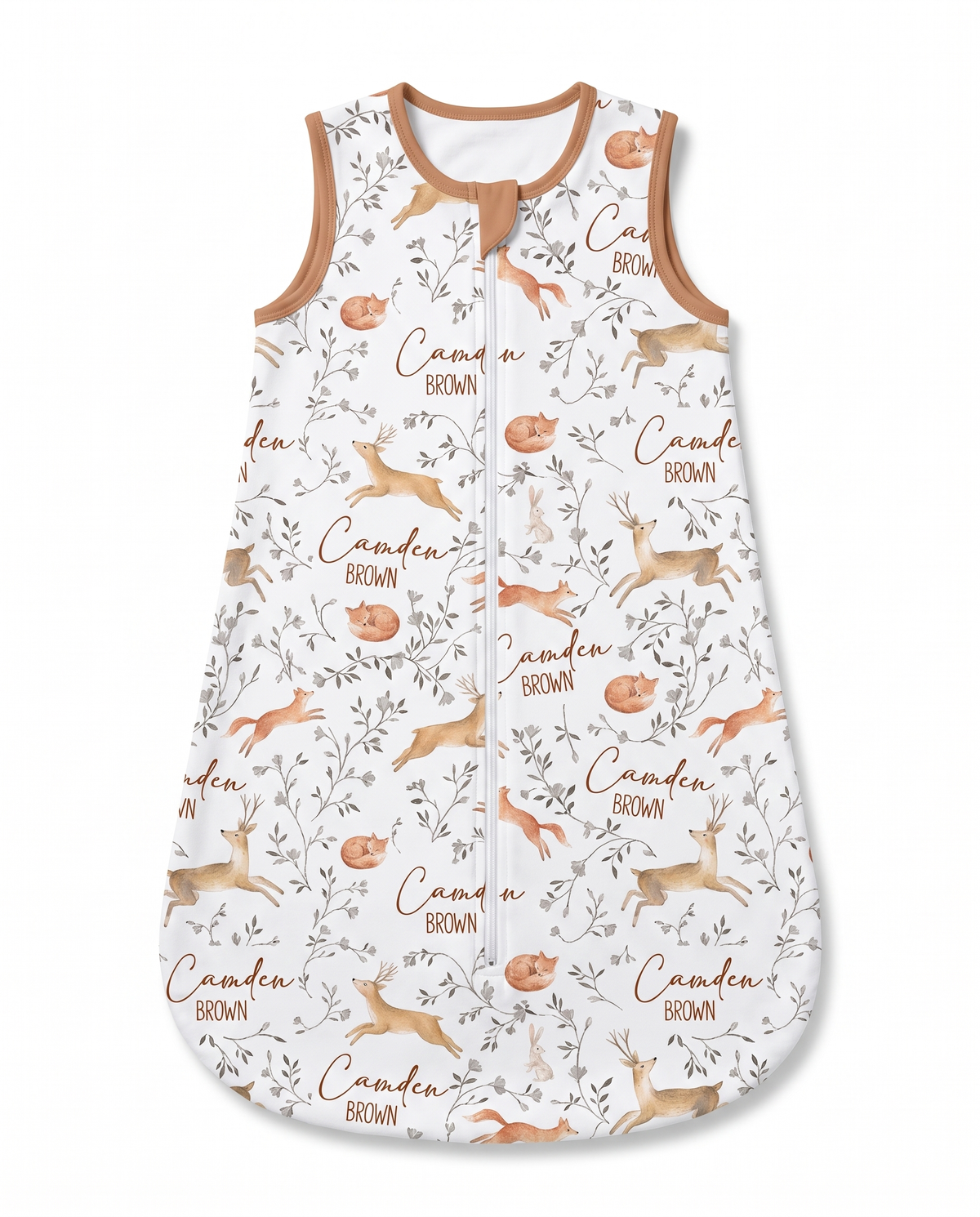 Personalized Sleep Bag in Forest Besties