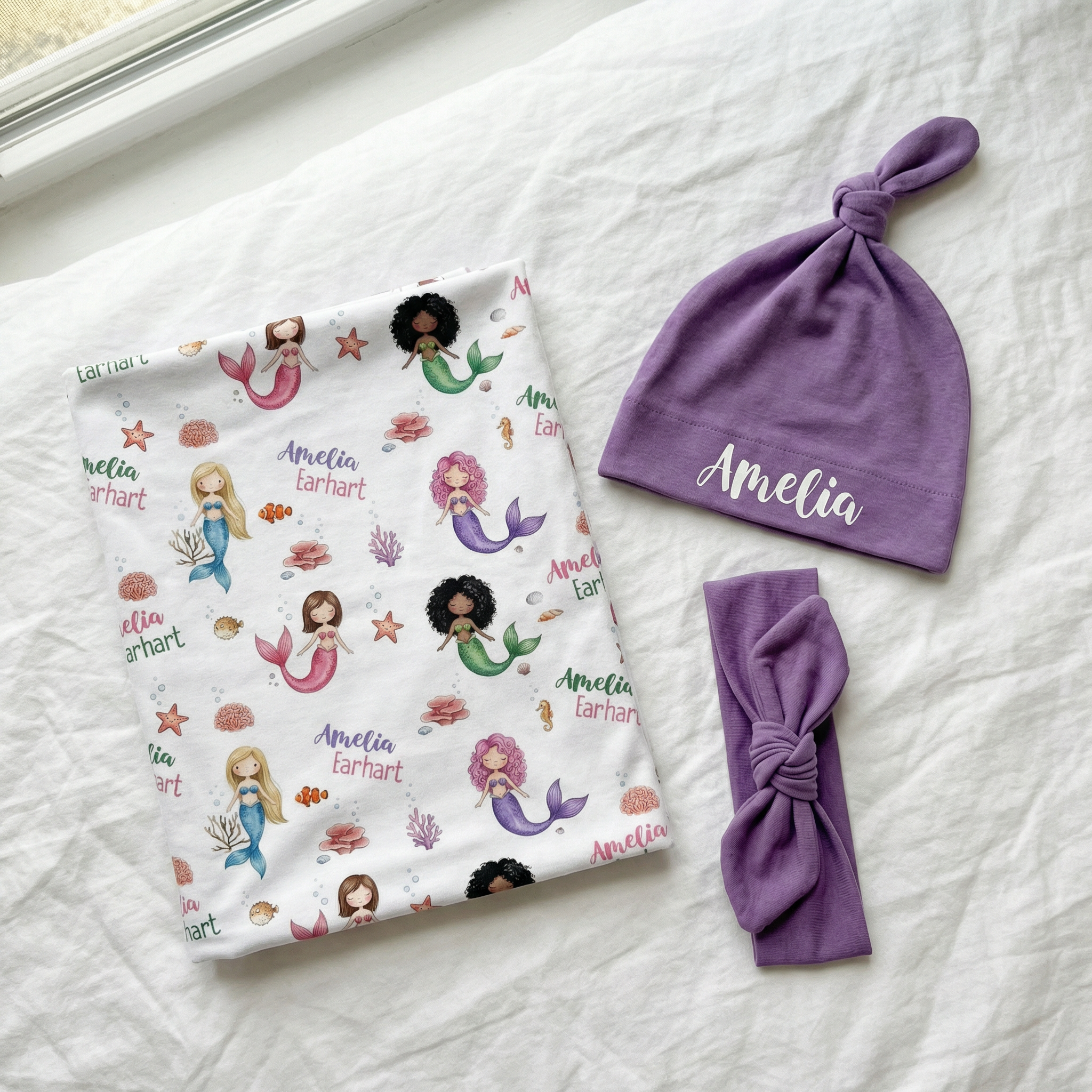 The Ultimate Baby Gift Set in Little Mermaid