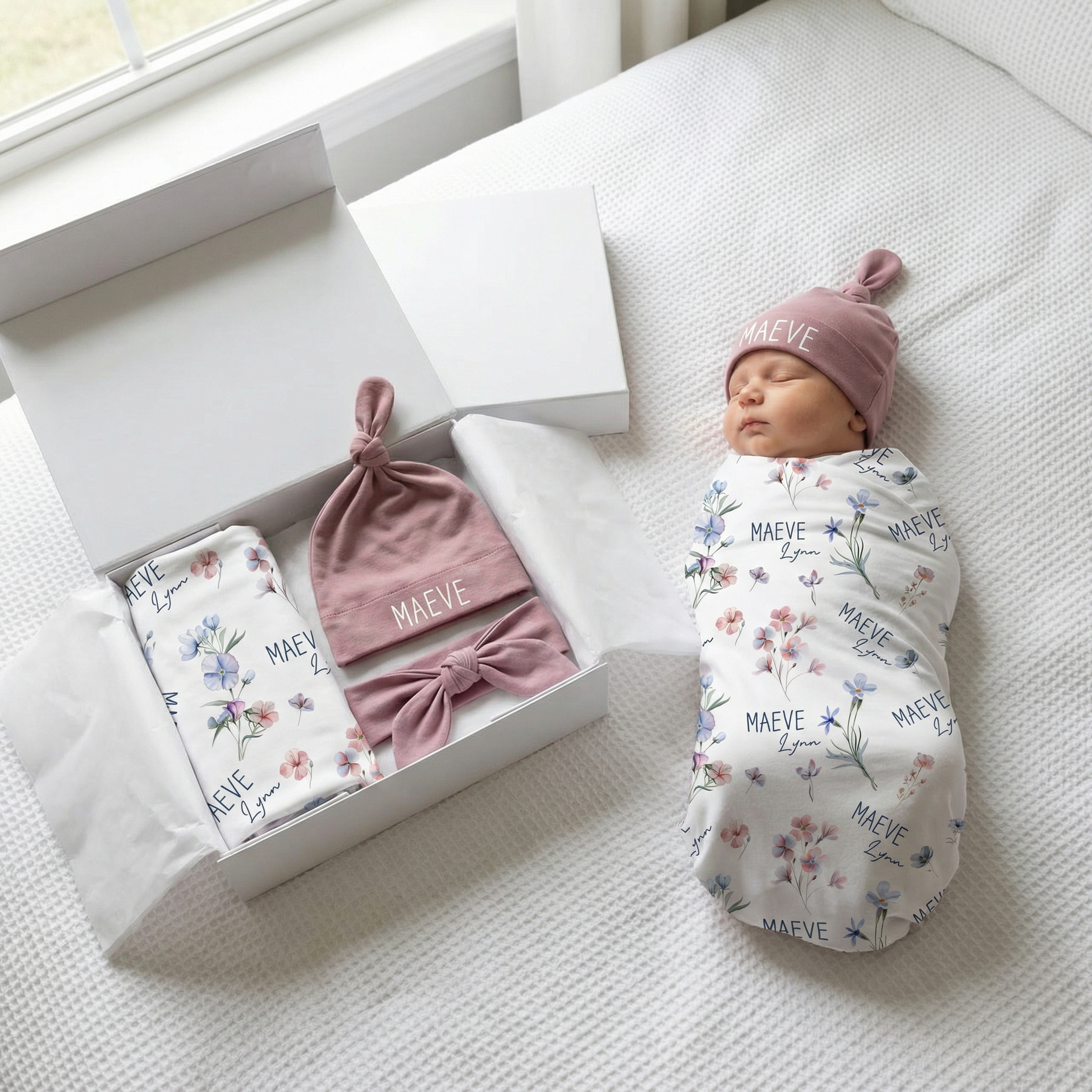 The Ultimate Baby Gift Set in Wildflowers