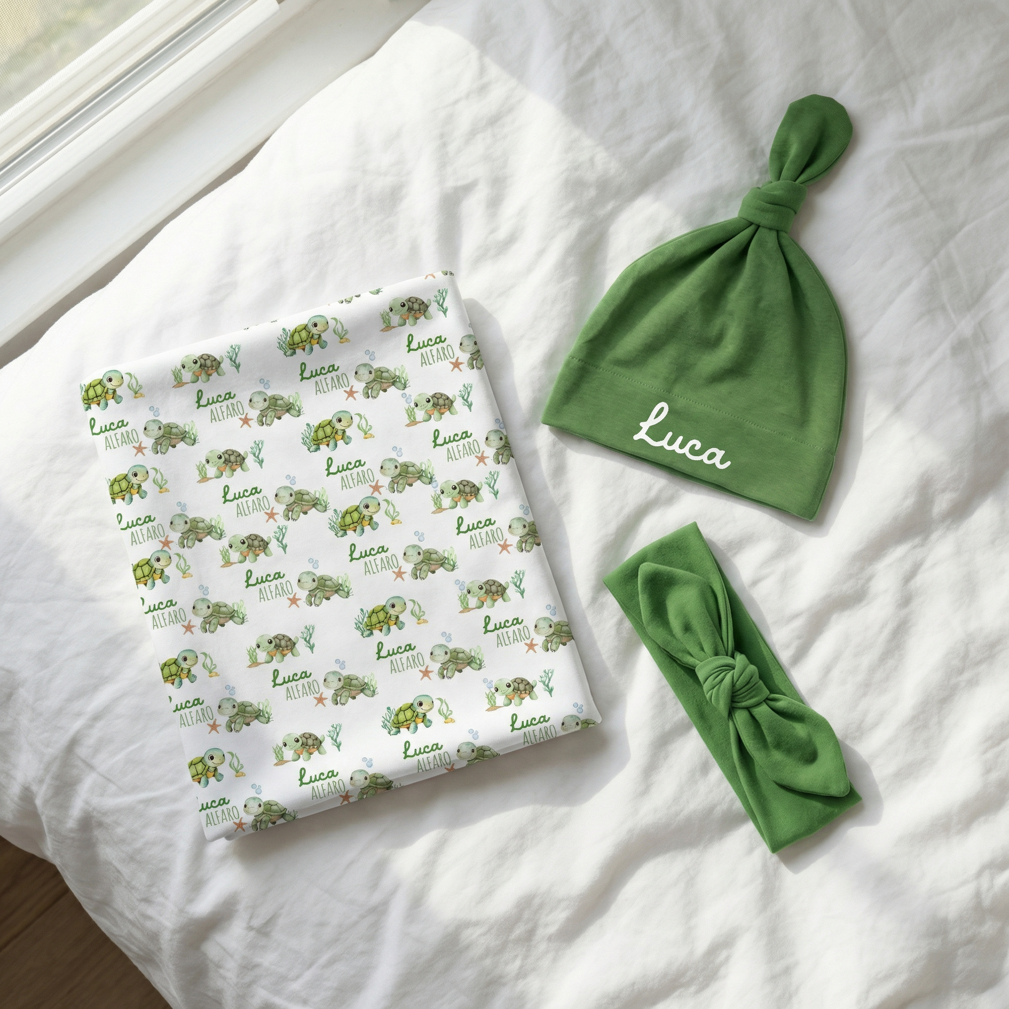 The Ultimate Baby Gift Set in Sea Turtle