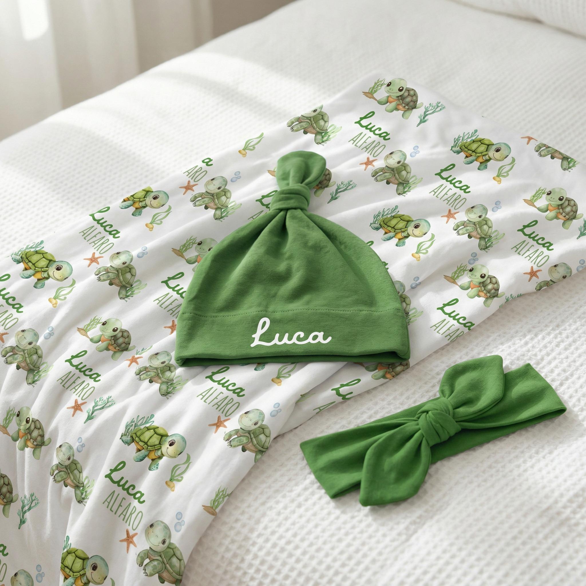 The Ultimate Baby Gift Set in Sea Turtle