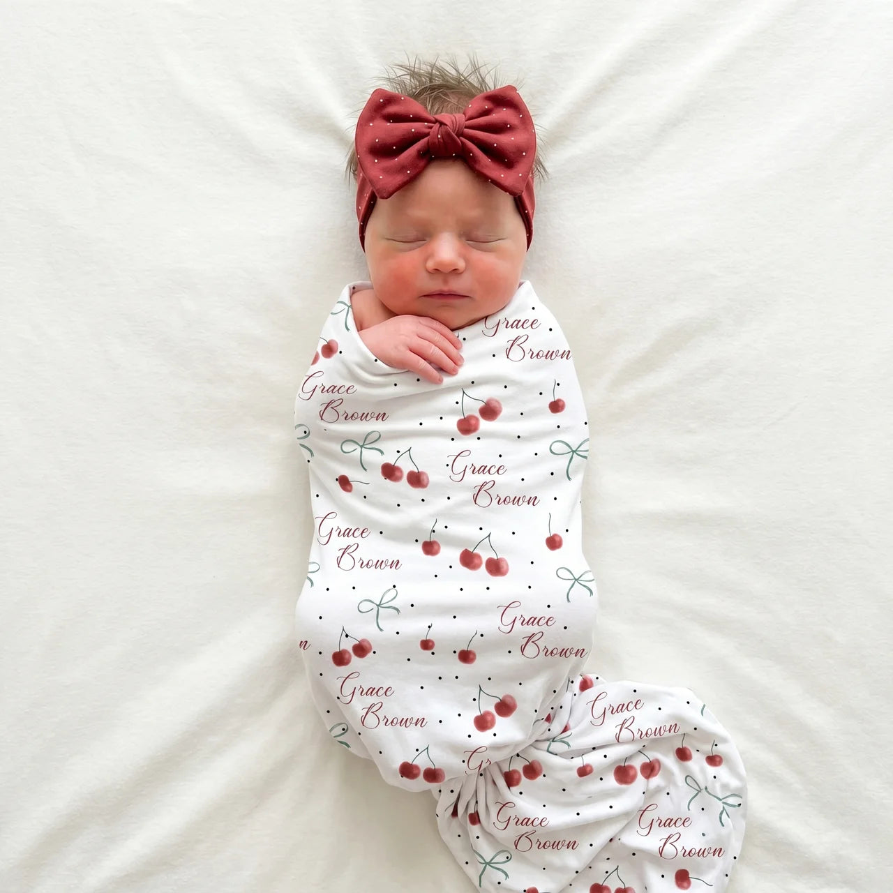 Personalized Swaddle in Cherished Baby